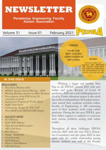 Newsletter V30 Issue 01